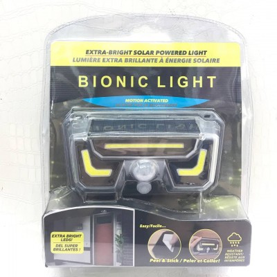 Уличный настенный светильник с датчиком движения BIONIC LIGHT
