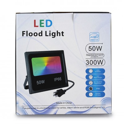 Прожектор SMART LED (bluetooth с приложением) 50Вт