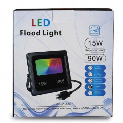 Прожектор SMART LED (bluetooth с приложением) 15 Вт