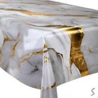Клейонка ПВХ на тканинній основі Marble 1.37*20м