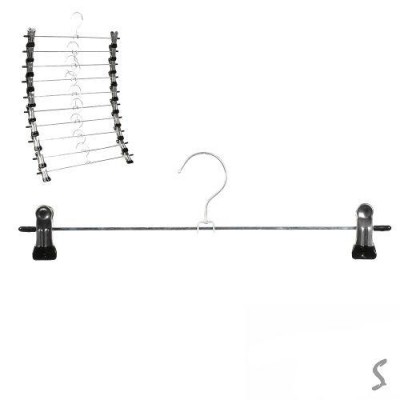 Вешалка для брюк с прищепками 