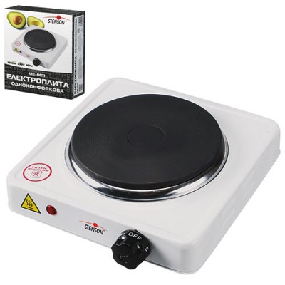 Плита электрическая переносная Stenson 1000W d155мм 21*21*5см