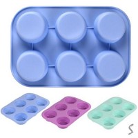 Форма силикон для кексов 6шт/л 25*16.5*4см