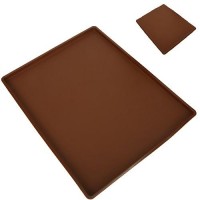 Коврик раскаточный силикон 37.5*30*1.8см (антипригарный,с бортиком)