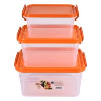 Контейнеры пищевые с ручками 3пр/наб 1.15/2/3.5л 18*25*12.4см