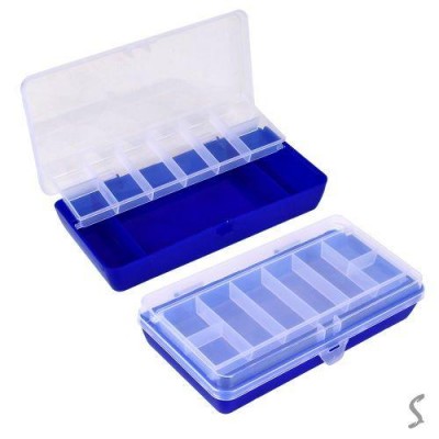 Коробка для снастей 2-х ярусная 21*10.5*4.3см Коробка для снастей 2-х ярусная 21*10.5*4.3см