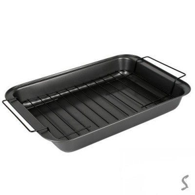 Противень для запекания с решеткой 37.5*26*5.5см