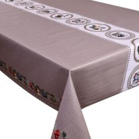 Клеенка ПВХ с тиснением на ткан.основе Home 1.37*20м