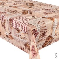 Клеенка ПВХ на неткан.основе Premium уплотненная 1.37*25м