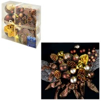 Елочные игрушки 25пр/наб 30*30*10см