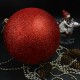 Елочный шар с блестками 25см 1шт/уп