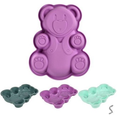 Форма силиконовая "Мишка" 16*13*2см
