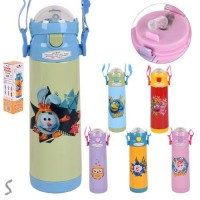 Термос-поилка детский с трубочкой 500мл