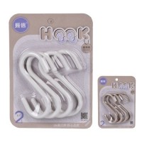 Крючки для рейлинга 4*10см 4шт/наб