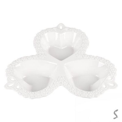 Менажница фарфор 