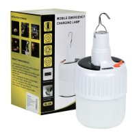 Лампочка LED с аккумулятором солнечная панель 1200mAh