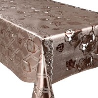 Клеенка вспененный ПВХ с тиснением на ткан.основе 1.37*20м