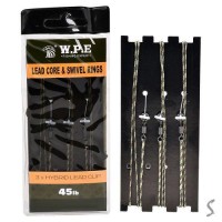 Поводок карповый металл 3шт/уп 45LB