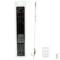 Поводок карповый с бойловым стопором 3шт/уп №4