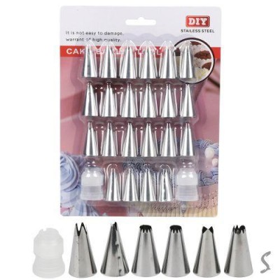 Насадки для кондитерского шприца/мешка 24пр/наб 22*16.5см Насадки для кондитерского шприца/мешка 24пр/наб 22*16.5см