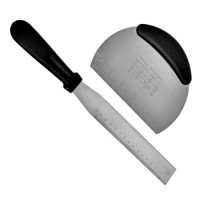 Лопатка кондитерская и нож для теста 2пр/наб 16*24см