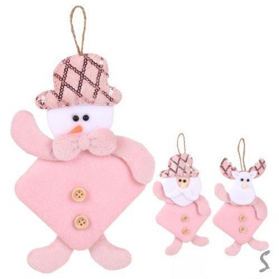 Фигурка-подвеска новогодняя "Santa&Co" 20см