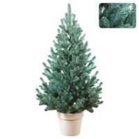 Елка литая голубая 