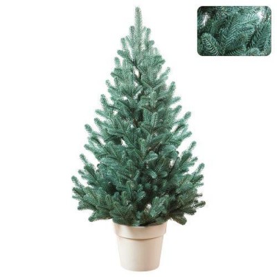 Елка литая голубая 