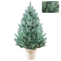 Елка литая голубая 