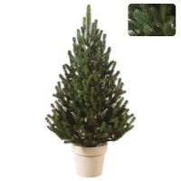 Елка литая зеленая 