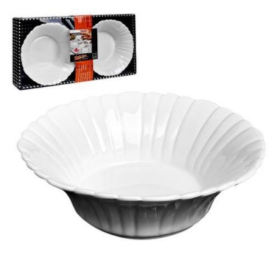 Салатник фарфор 2шт/уп 15*5см