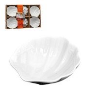 Соусницы фарфор 6шт/наб 8*7.5*3см