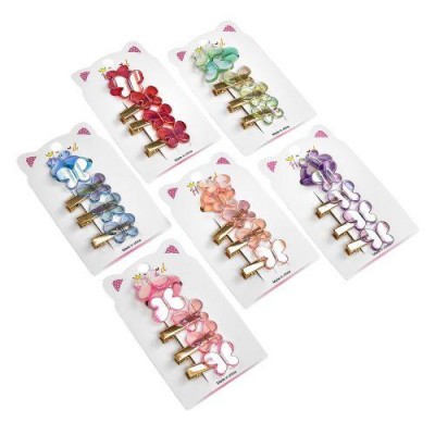 Аксессуары для волос 5пр/наб (2резинки, 3заколки)