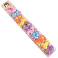 Pезинки для волосся 20шт/наб (10наб по 2шт)