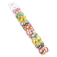 Pезинки для волосся 20шт/наб (10наб по 2шт)