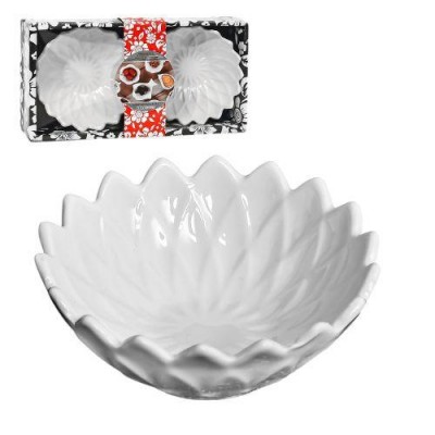 Соусницы фарфор 2шт/наб 10*10*4см