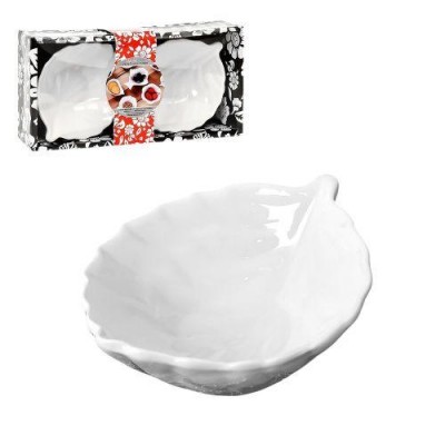 Соусницы фарфор 2шт/наб 11*9*3.5см