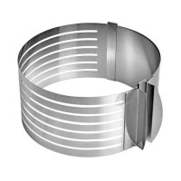 Форма разъемная для нарезки бисквита 16-20*8см