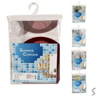 Штора в ванную 180*180см