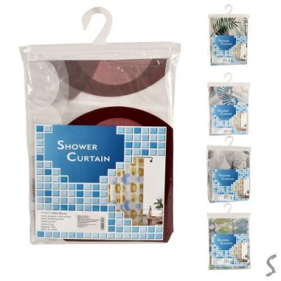 Штора в ванную 180*180см Штора в ванную 180*180см