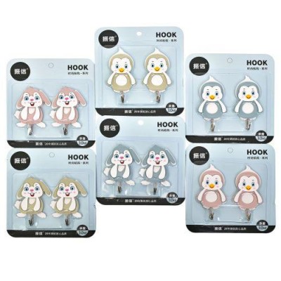 Крючки декоративные самоклеющиеся 2шт/наб Крючки декоративные самоклеющиеся 2шт/наб