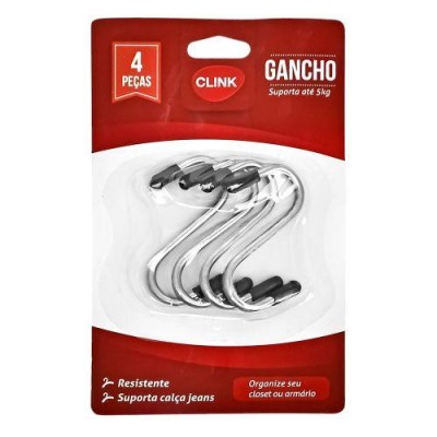 Крючки для рейлинга 4шт/уп 7*3.5см