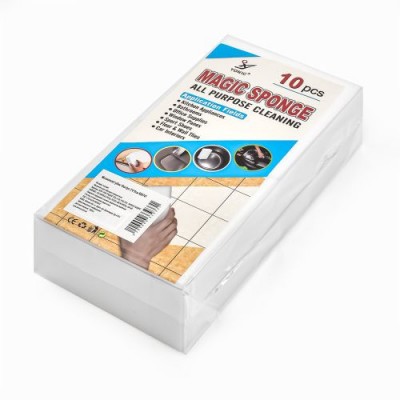 Губка меламиновая 10шт/уп 3*6*9см