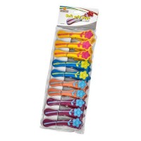 Прищепка бытовая 10шт/уп 9*3*2см