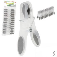 Прищепка бытовая 12шт/уп 8.5*4.5*1.5см