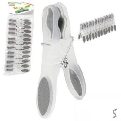 Прищепка бытовая 12шт/уп 8.5*4.5*1.5см