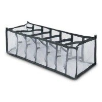 Коробка-органайзер для хранения белья 7отд 36*17*12см