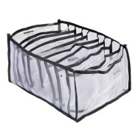 Коробка-органайзер для хранения белья 9отд 32*25*17см