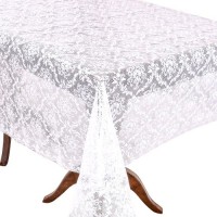 Клеенка ПВХ LACE белая 1.37*20м