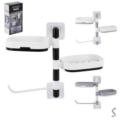 Полка в ванную настенная 11.5*6.5*21.5см Полка в ванную настенная 11.5*6.5*21.5см